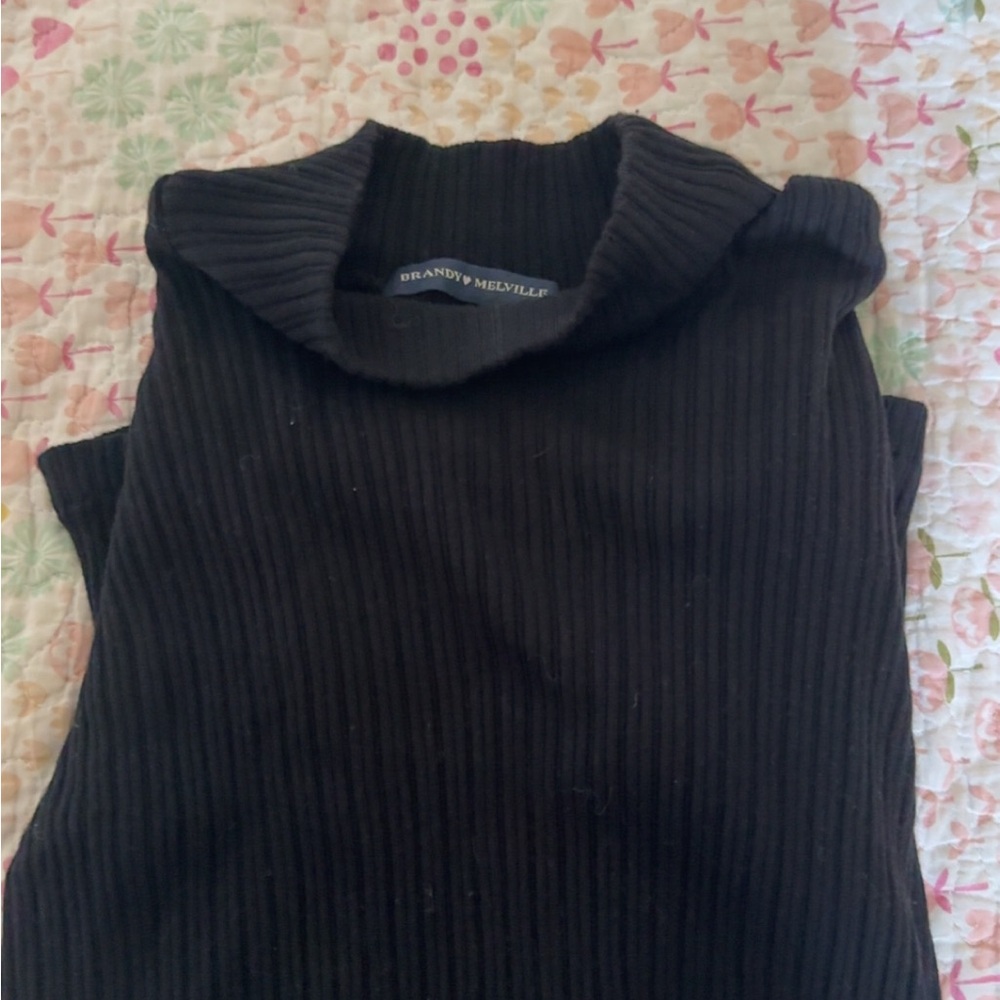 brandy melville black long sleeve